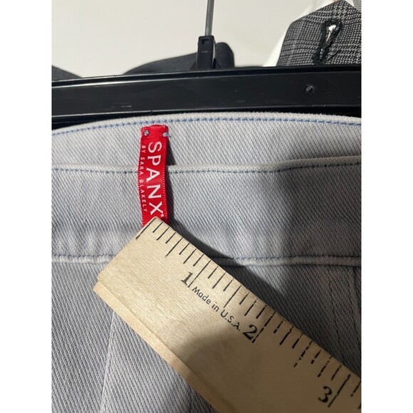 SPANX By Sara Blakely Women's Elastic Legging Size M Gray Pull On Stretchy - Picture 13 of 15